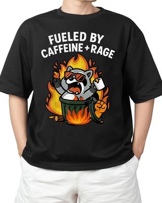 Fueled By Caffeine Rage For Adult S-4XL T-Shirt