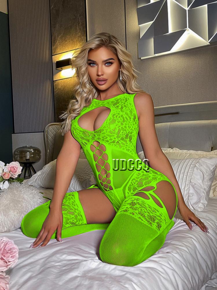 Women's Transparent Bodystocking Sexy Lingerie For Sex Catsuit Sexy Costumes Erotic Underwear Langerie Erotic-lingerie doll