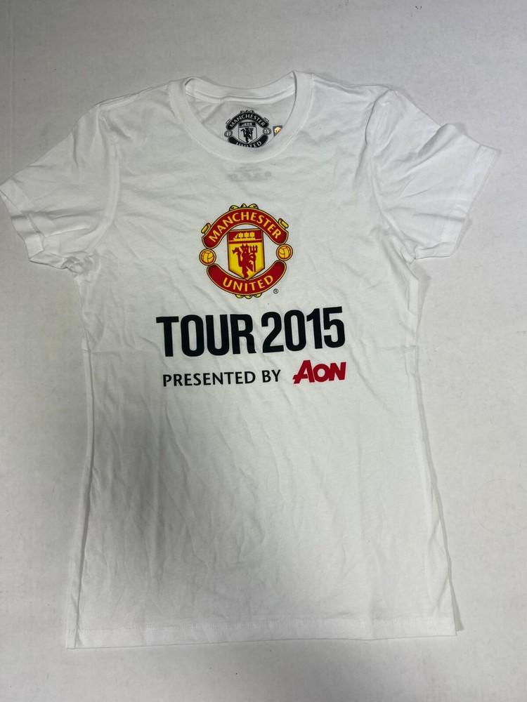 

MANCHESTER UNITED USA TOUR 2015 TEE TSHIRT OFFICIAL MERCHANDISE WOMAN Unisex T-Shirt S