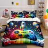 Gaming Rocket Universe Bedding Bedding Duvet Cover Set Duvet Cover Pillowcases (1 * Duvet Cover 2 * Pillowcases, without duvet insert)