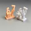 3D Printed 67 Hand Sculpture Creative Abstract Design Smooth Finish Ornament for Desk Living Room Office Home Decor