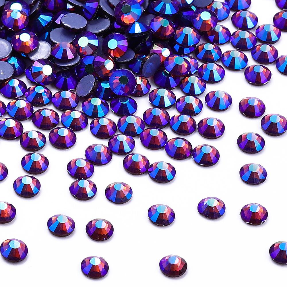 Hotfix Glass Rhinestone Crystal AB Effect High Quality Rhinestones Bulk Crystals Stones Garment Accessories for Clothing