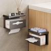 Punch-Free Bathroom Suction Cup Tissue Holder