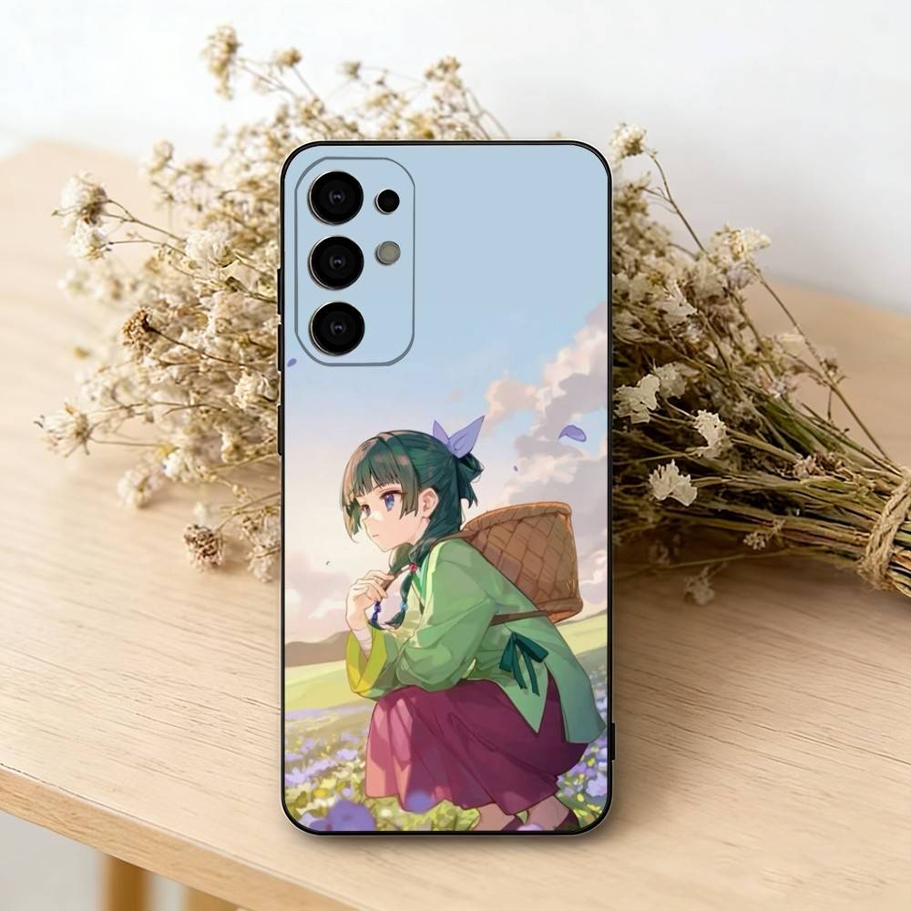 

The Apothecary Diaries Anime Phone Case Black Silicone Soft For Samsung S25,S24,S21,S22,S23,S30,Ultra,S20,Plus,Fe,Lite Samsung S24