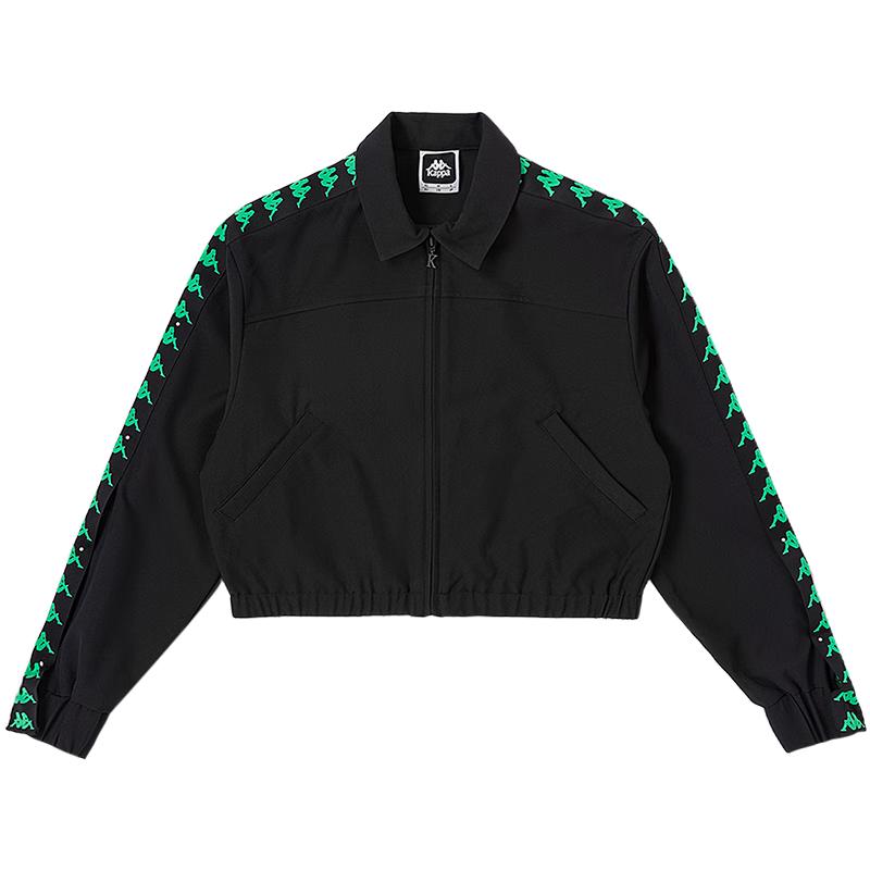 Kappa Women s Retro Color-Block Track Jacket M