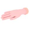Manicure Practice Hand Model Embedded Nail Grooves Bendable Nails Tips Art Trainer Hand for Props Di