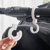 360-Degree Rotating Multi-Functional Hook 1KG Load-capacity Compact Design Portable Travel Clothes Hanger Foldable Hook