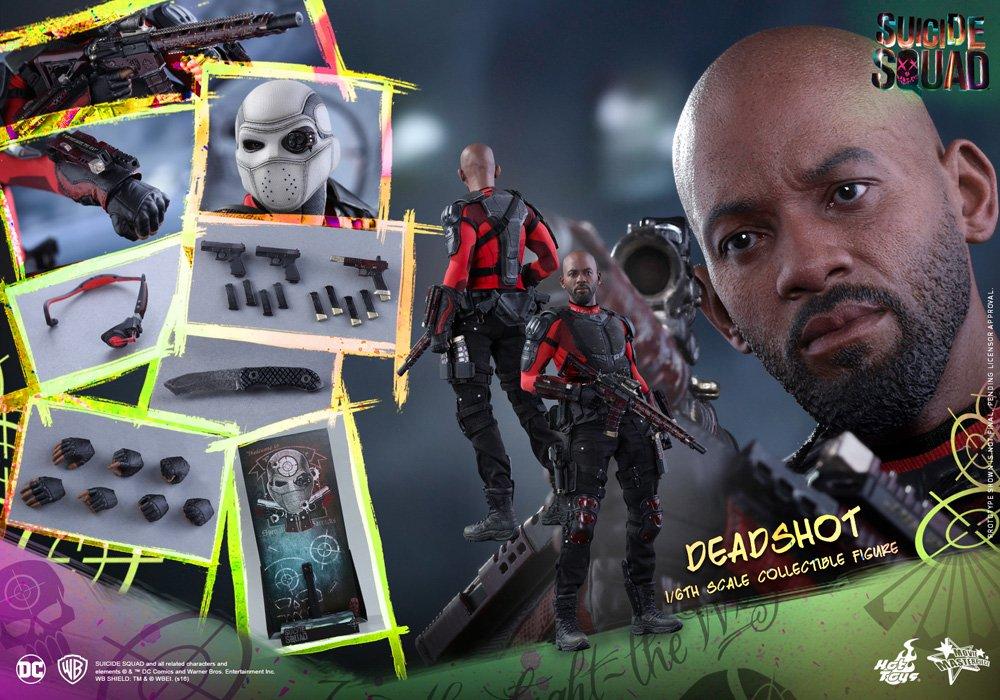 Movie Masterpiece Suicide Squad Deadshot 1/6 Scale Plastic Painted Movable Figure