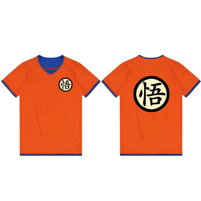 

Новая летняя женская и мужская футболка с коротким рукавом в стиле аниме Dragon Ball, одежда для фитнеса, новая мужская футболка, футболка для косплея