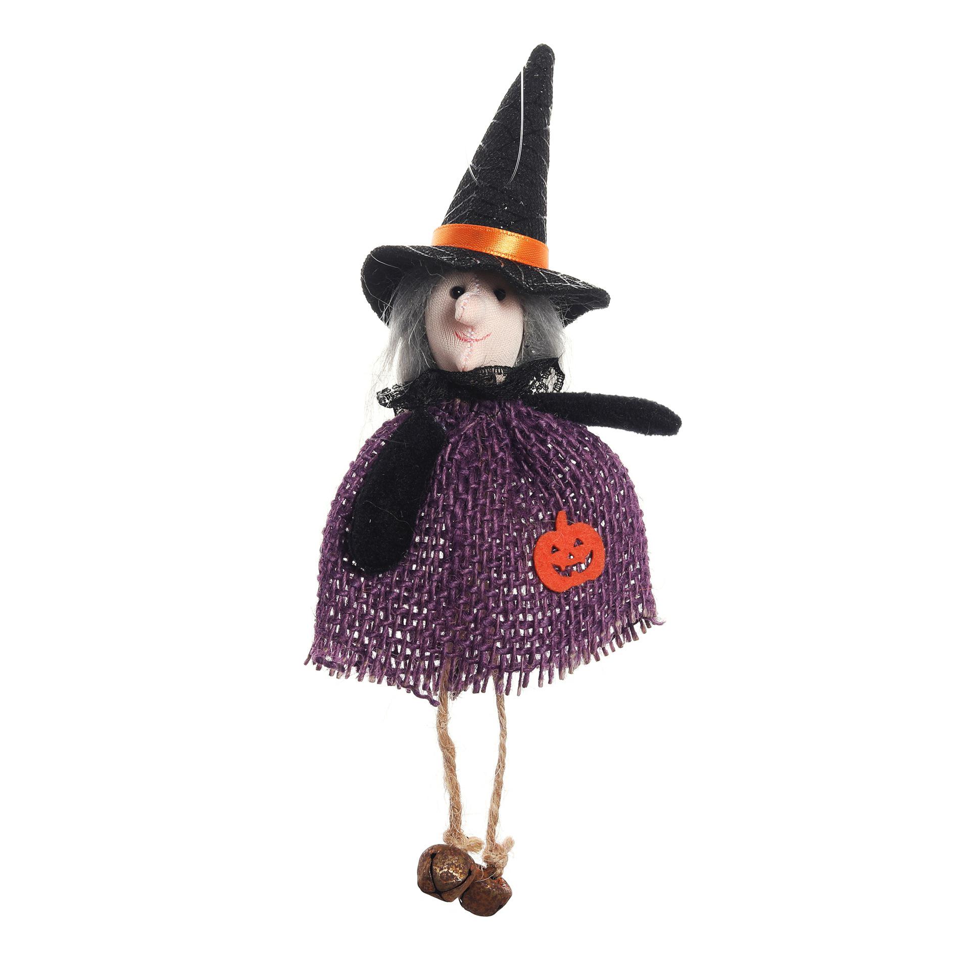 Halloween Ghost Festival Pumpkin & Witch Figurine Party Decorations