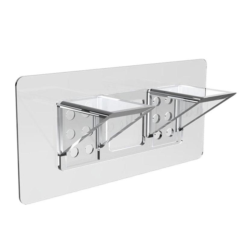 Nail-Free Right Angle Shelf Support Bracket for Wardrobes and Cabinets