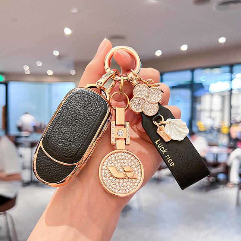 Suitable for Ideal L9 Key Cover 21 Models One Car 2022 Model Case L8Pro Protection Bag Max Buckle L6L7 Women