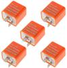 YFFSFDC Flasher Relay 2 Pin Motorcycle 12V LED Turn Direction