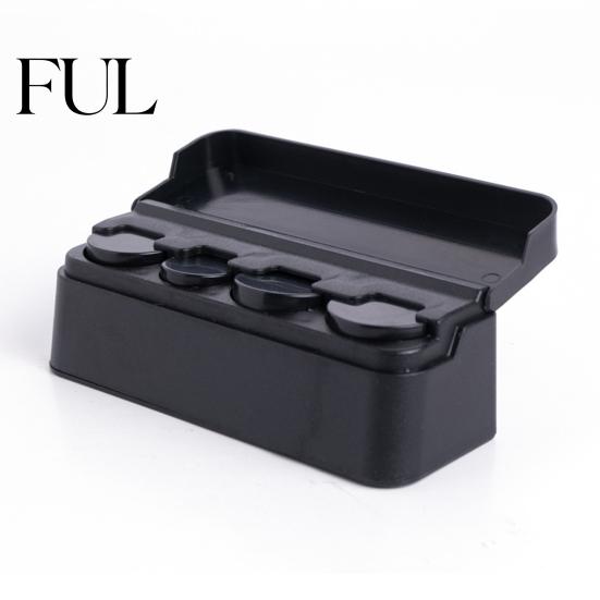 Car Change Holder Coin Box Convenient Organizer Vehicle Storage Compact Durable Container for Auto Home