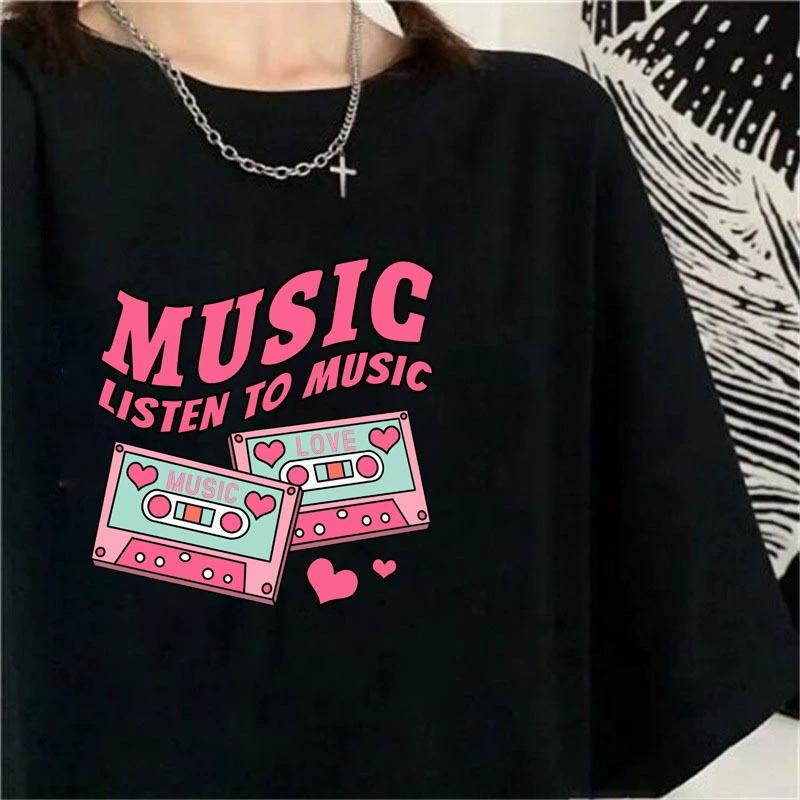 

Summer Loose Women s T-Shirt High Quality O Neck Letter Pattern Short Sleeve Women s Business Wear Short Sleeve T-Shirt CCXX195 XXXL чёрный