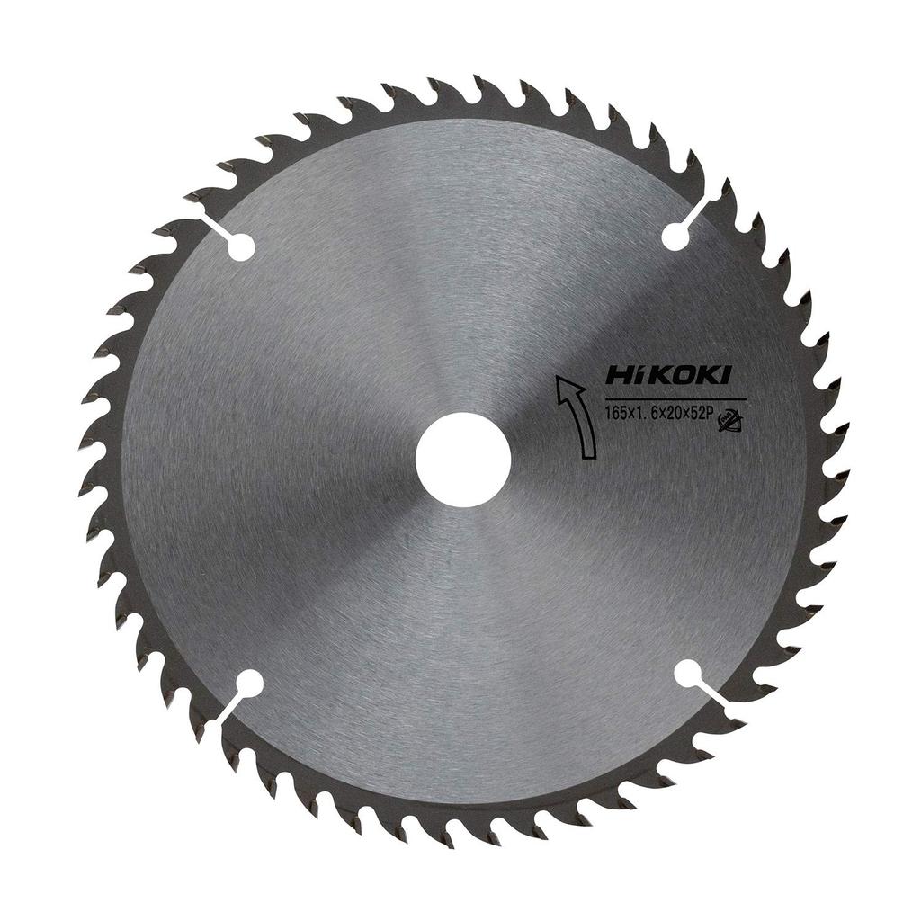 HiKOKI Tip Saw 165mm X 52 (Hikoki) (for Wood), 20mm, Blades, 0032-0267