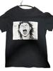 Akira Print T-Shirt Black Short Sleeve Vintage Unisex Clothing