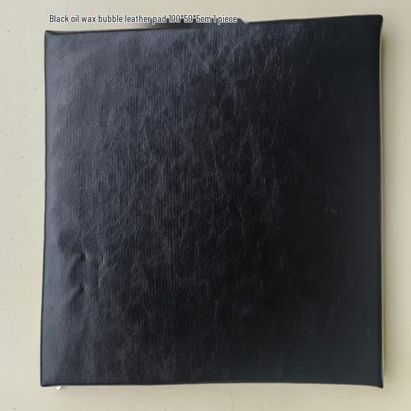 LINGJIE Waxed Bubble Leather Pad чёрный