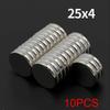 25x4mm Powerful Neodymium Magnet N35 NdfeB Permanent Magnetic imanes Round Super Strong Fridge Magnets DIY