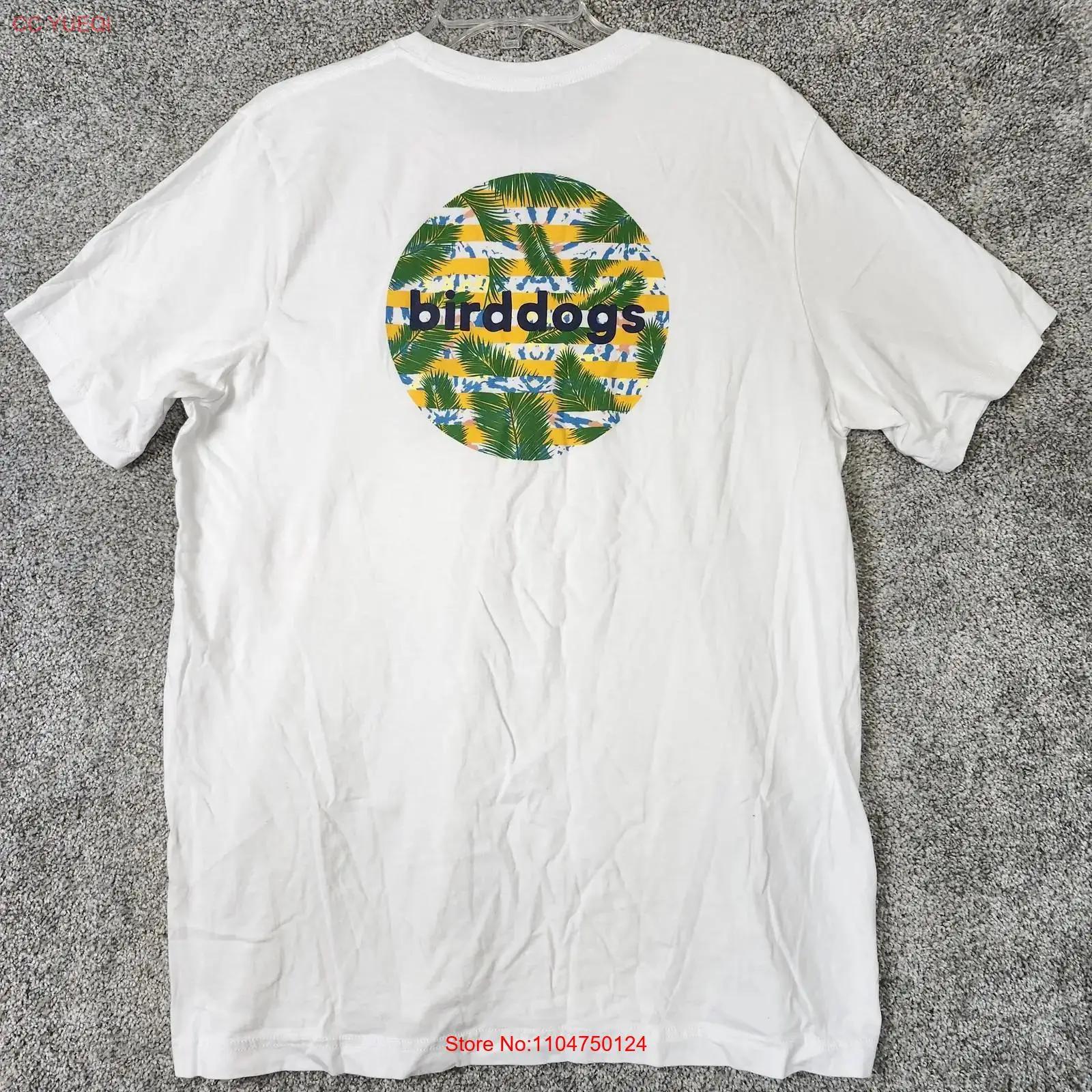 

Birddogs T Shirt Mens Extra Large White Palm Tree Casual Summer Beach vintage Washed fashion Soft designer clothes Stretched S разноцветный