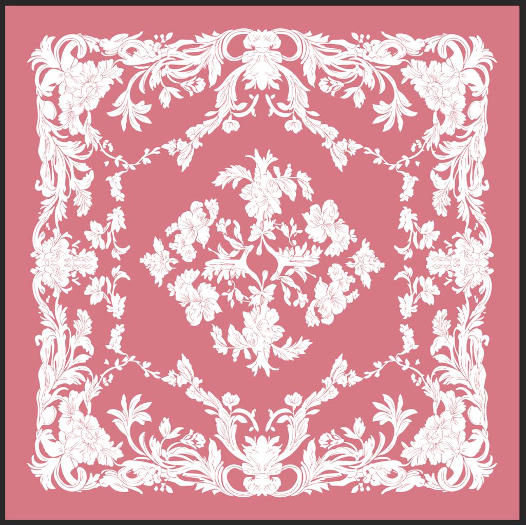 90*90Cm Printed Square Scarf Women Silk Feeling Satin Wraps Line Foulard Headband Luxury Designers Scarf Silk Bandana Hair Wrap