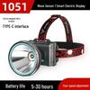 SkyFire SF-1051 Rechargeable LED Sensor Headlamp