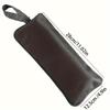 Microfiber Folding Umbrella Carry Bag Portable Black Umbrella Holder with Handle for Students Office Workers