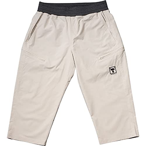 

JACKALL Easy Cropped Pants, Beige, Size Small