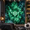 Wall Hanging Tapestry Real Betis Football Print Cloth for Living Room Bedroom Home Decor