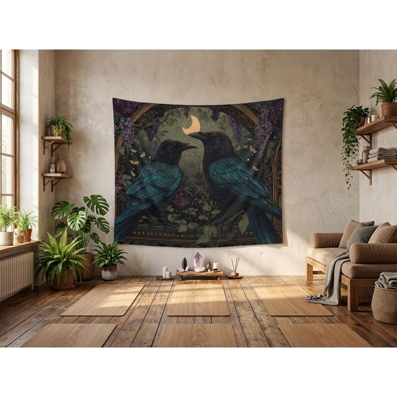 Gothic tapestry 75x100 чёрный
