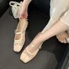 Knock Beauty Fairy Style Kitten Heel Temperament Pointed Mesh Bag Head High Heels 2025 Summer Fashion Korean Version of Sandals Women