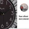 Luxury Shell Wall Clock Nordic Fashion Creative Wall Clocks Household Modern Simple Silent Clock Living Room Decorations