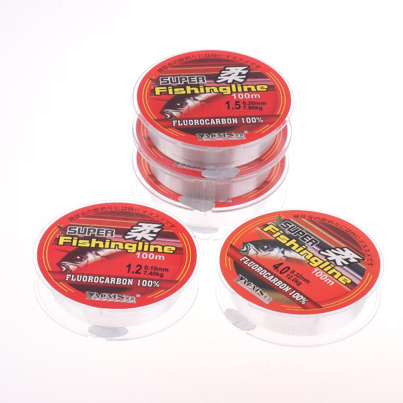 100M Fish Lines Super Strong Strands Nylon Wire Fishing Multifilamento Transparent Fishing Lines