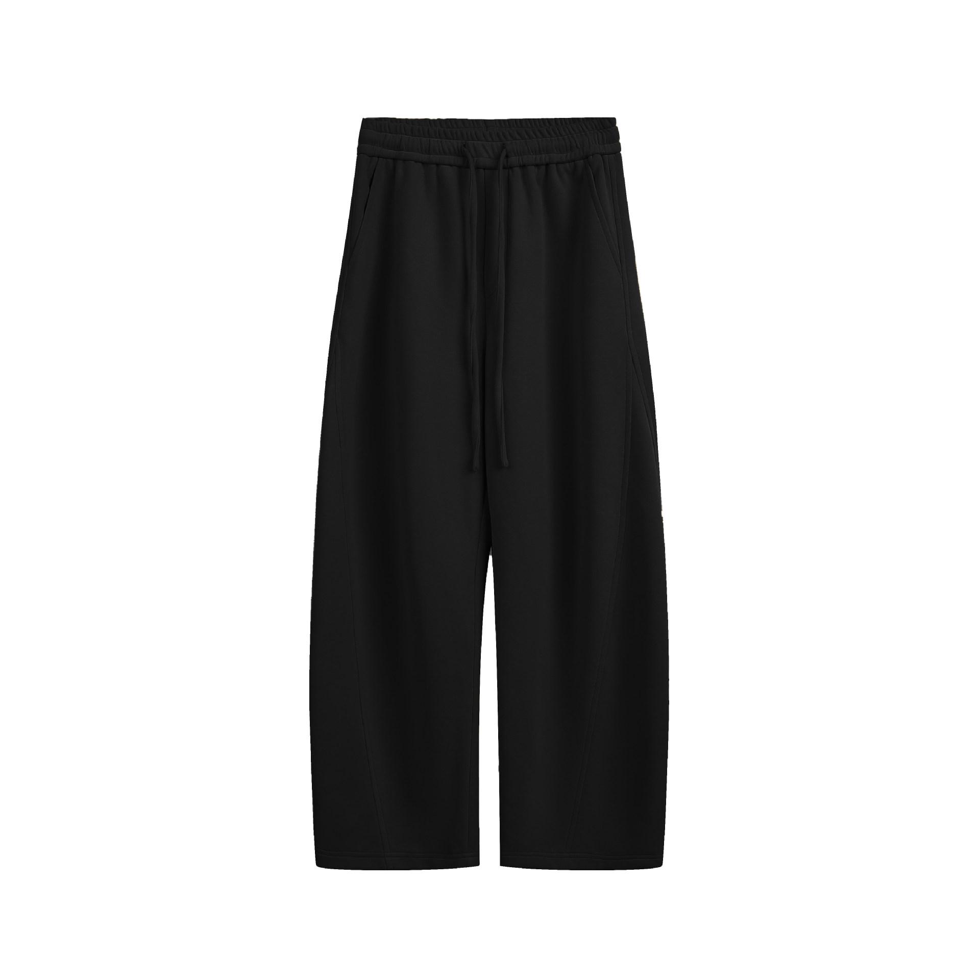 ICHMODE Women s American Style Loose Wide Leg Sweatpants L