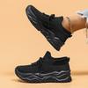 Large size sports women's shoes breathable fly-woven socks shoes one pedal lazy shoes