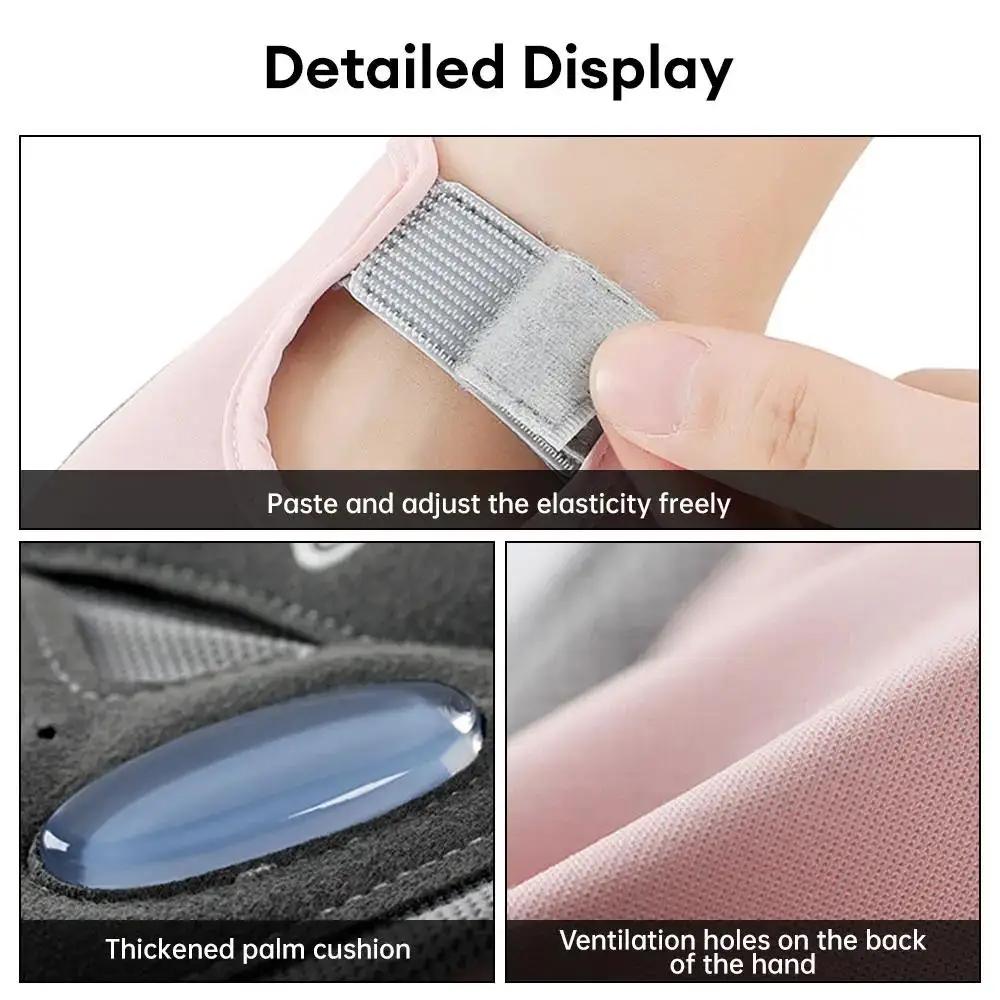 Non-Slip Fitness Gloves for Strength Training Gym Workout and Outdoor Sports with Breathable Design