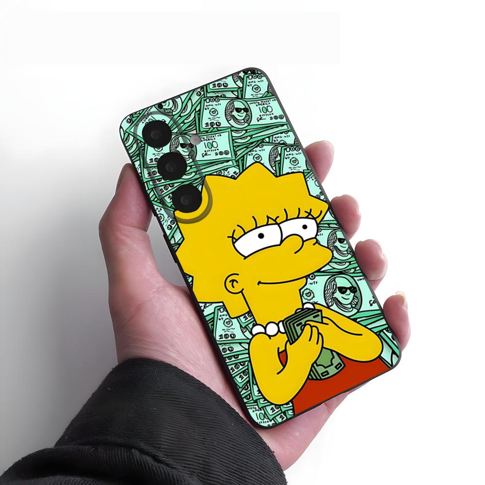 The Simpsons Phone Case For Samsung S26 S25 Plus S20 S20 Plus S22 Ultra S23 FE S21 Plus S21 Ultra Soft Cover