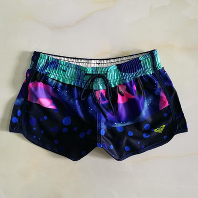 Dámské rychleschnoucí elastické plážové kalhoty ROXY: Všestranné ležérní šortky na surfování, dovolenou a lenošení