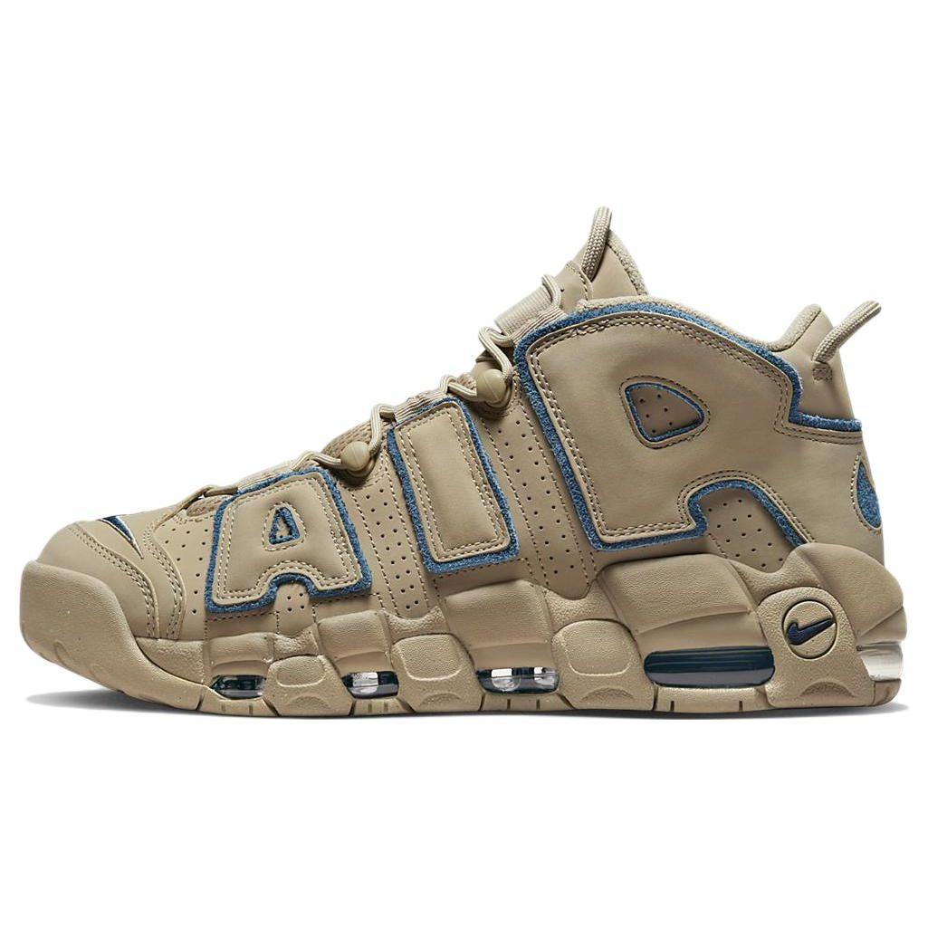 

Nike Air More Uptempo Limestone Unisex Sneakers Tan Valerian-Blue DV6993-200 EU 44.5 коричневий