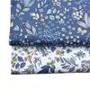 1pc Floral Cotton Print Fabric, Pre-Cut Quilting & Sewing Material for DIY Crafts and Patchwork Decor