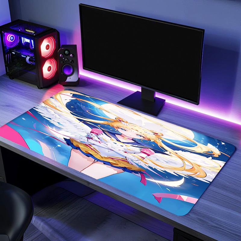 Sailor Moon1 Mouse Pad - Non-Slip Rubber Base, Smooth Surface for Work,Gaming,Office,And Home Use, Desk Mouse Pad