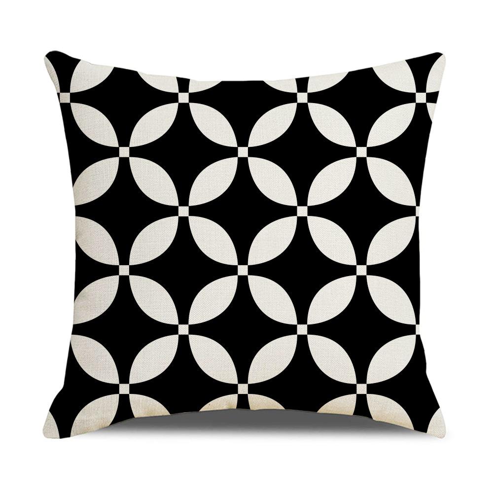 New Homeware Pillow Cover European Geometric Abstract Car Sofa Cushion Cover Cushion Cover