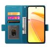 For Vivo Y29 4G Stand Case PU Leather Wallet Phone Cover