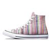 Converse All Star Comfortable Daily High Top Canvas Shoes Rainbow Stripes Unisex Sneakers 168279C