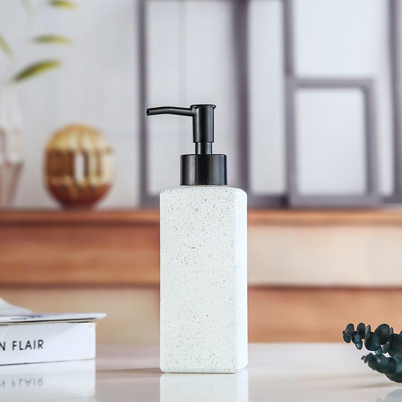 Modern Hand Sanitizer Glass Soap Container Home Hotel Make-up Remover Shampoo Collection Bottle Bathroom Decoration Accessories