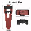 Kit di installazione per utensile da scasso per serratura a scrocco Aiuta a rimuovere materiale Strumento di installazione per serratura a scrocco Utilizzare per porte di spessore 1-3/4" o 1-3/8"