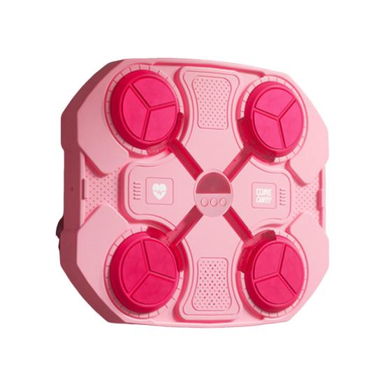 

1 Set Music Boxing Machine Wall Mounted Bluetooth-compatible Adjustable Smart LED Boxing рожевий