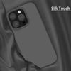 For iPhone 16 Pro Magnetic Case PC+Liquid Silicone Anti-Scratch Phone Cover