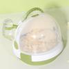 Acrylic Pet Travel Box for Hamsters, Squirrels, and Small Animals