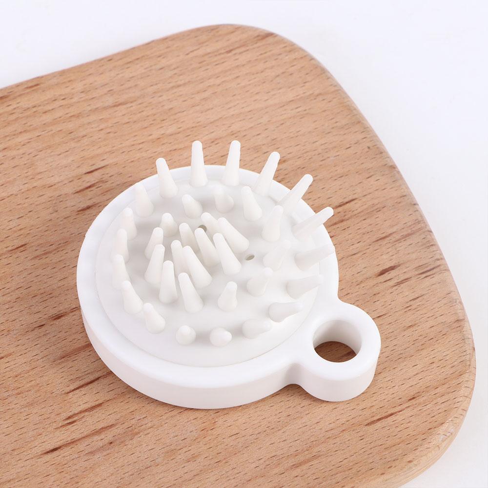 White Hair Washing Comb Comfortable Scalp Massage Brush Handheld Hair Care Tool  Women Men